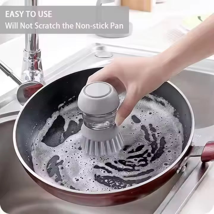 Automatic Kitchen Cleaning Smart Soap Brush