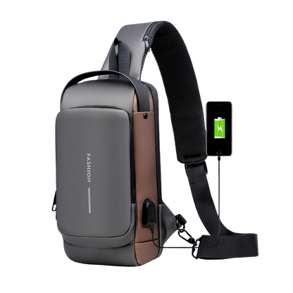 Anti-theft USB Charging Crossbody Bag
