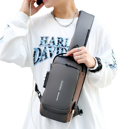 Anti-theft USB Charging Crossbody Bag