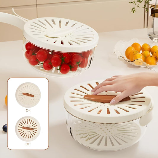 2 in 1 Drainer, Multifunctional Fruits and Vegetables Basket and Bowl