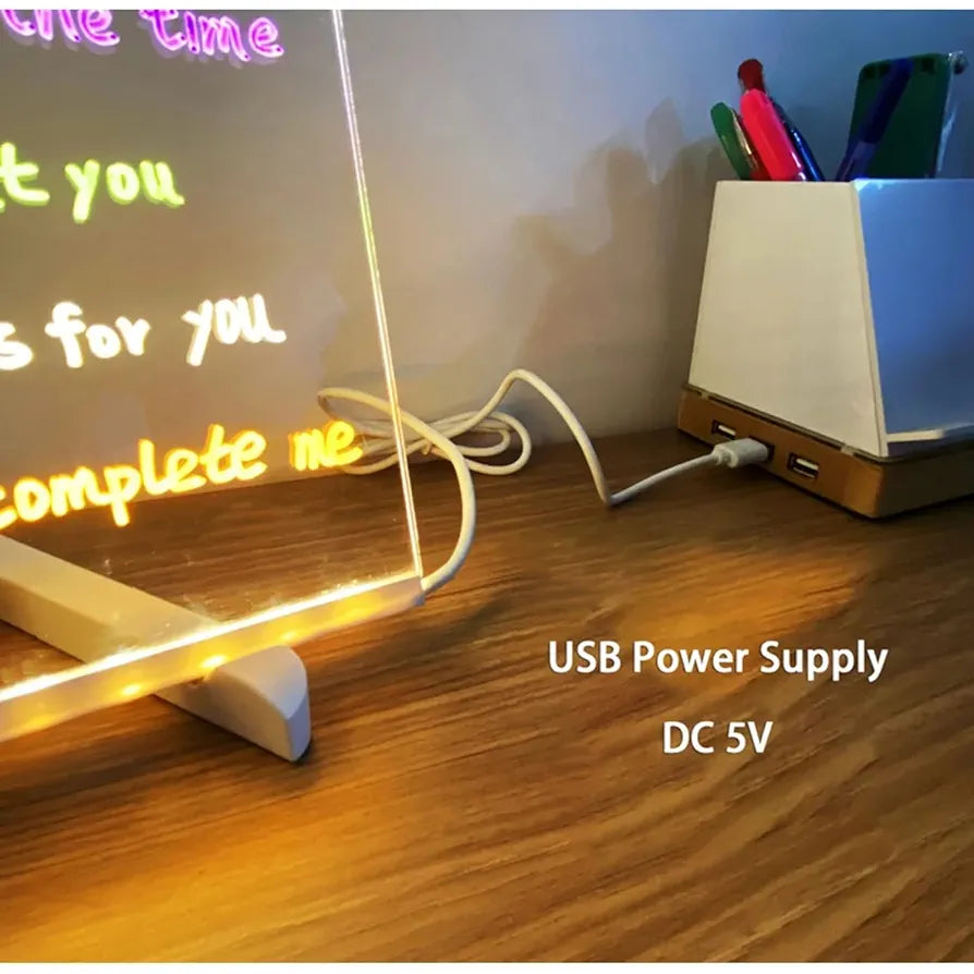 Acrylic LED Writing Board Projector for Kids