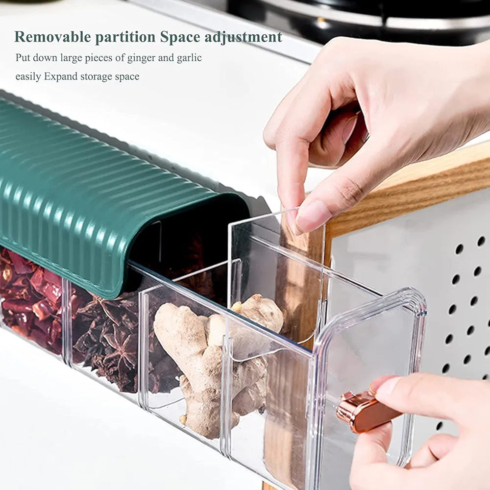 Wall Mounted Multifunctional Socks and Undergarments Organizer with Six grid Cells(Comes with Free Self Adhesive Wall Hook)