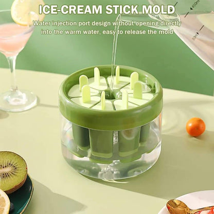 Ice-cream Popsicles 8 Grids Mold