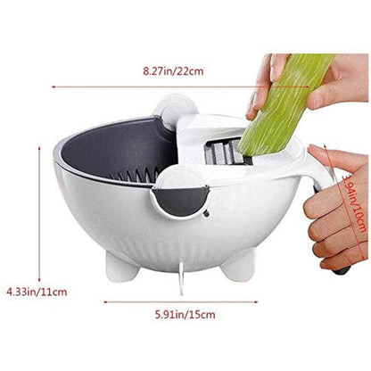 7 in 1 Multifunctional Vegetable Cutter with Drainer
