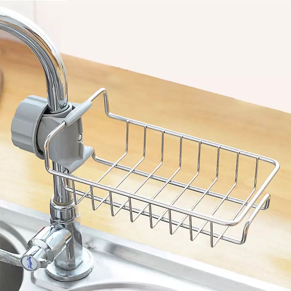 Stainless Steel Kitchen Faucet Rack