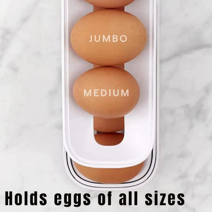 Egg Rolling Tray, Organizer Egg Dispenser